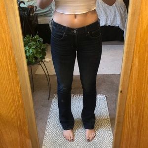 Express Jeans Mid-Rise Barely Boot 6L